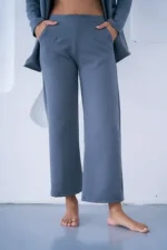 pantalon sastrero gris con elastico