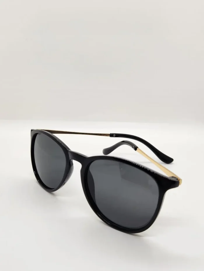 ANTEOJOS LENTES GAFAS ZURICH DORADO NEGRO COSTADO